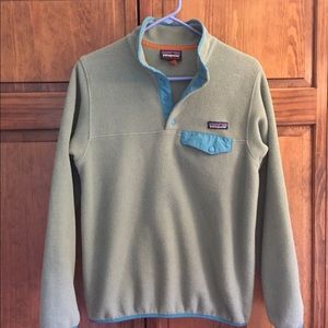 patagonia grey green and teal